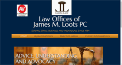 Desktop Screenshot of lootslaw.com